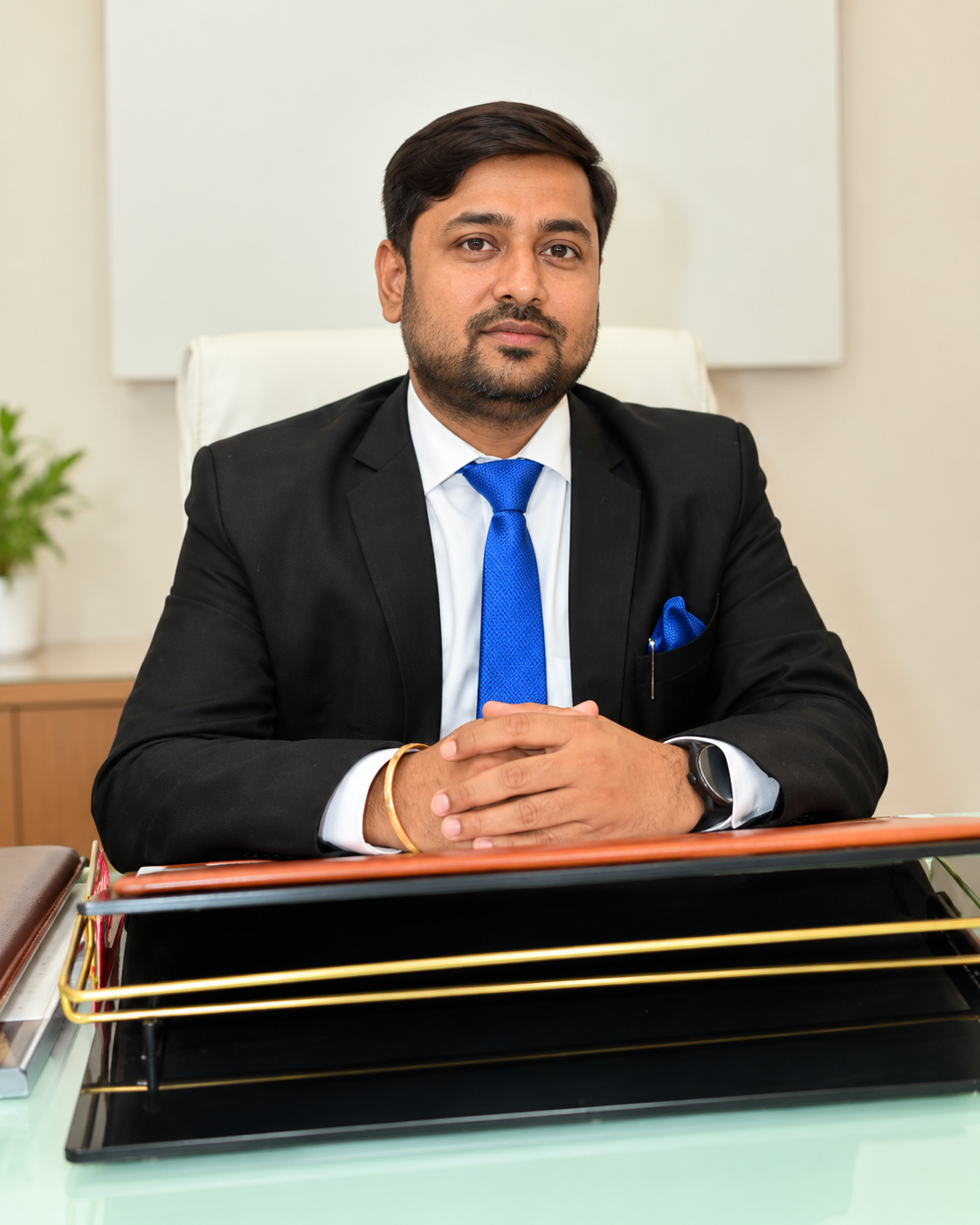 Vivek Chaturvedi, Director of Wisdom International School