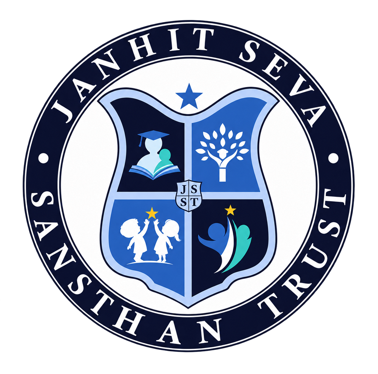 Janhit Seva Sansthan Trust emblem